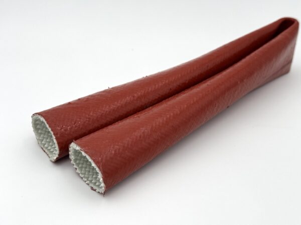 TVE FIRE SLEEVE Guaina isolante ignifuga per tubi +1500°C Anti Fuoco. VENDITA AL METRO. Omologata HL3 EN 45545, NF F 16-101/16-102, SAE AS1072. - immagine 2