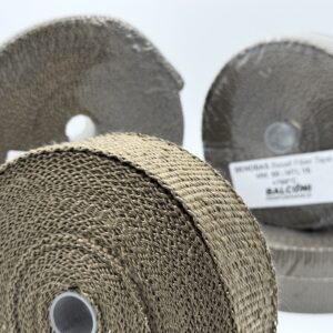 Nastro Termico BENDBAS 25/50/75/100 mm – Fibra di Basalto Isolante
