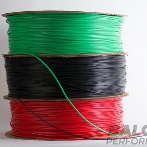 Guaina PVC flessibile Colorata 105°C diametro interno 5,00 mm. Per isolamento cavi, trasformatori e motori elettrici. Anti Olio Alte Temperature. 3000 Metri.
