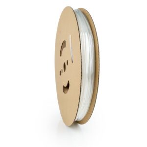 GUAINA TERMORESTRINGENTE 2:1 TRASPARENTE 135°C, Autoestinguente, Omologata UL e MIL-SPEC Industria Militare.