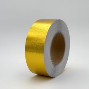 Nastro Termico Adesivo ORO 50mm BP GOLD TAPE, ultra sottile (spessore 0,20 mm), in rotoli da 50 metri lineari.