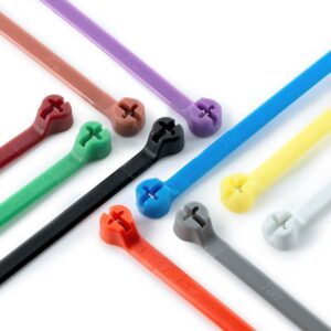 TY-RAP Fascette in PA 6.6 con Chiusura in Acciaio Inossidabile