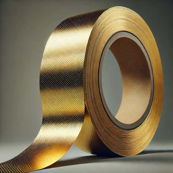 Nastro Termico Adesivo ORO 50mm BP GOLD TAPE, ultra sottile (spessore 0,20 mm), in rotoli da 50 metri lineari.